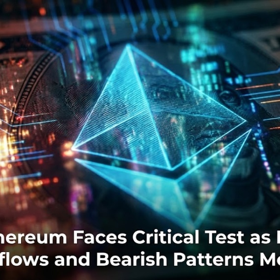 Ethereum Faces Critical Test as ETF Outflows and Bearish Patterns Mount